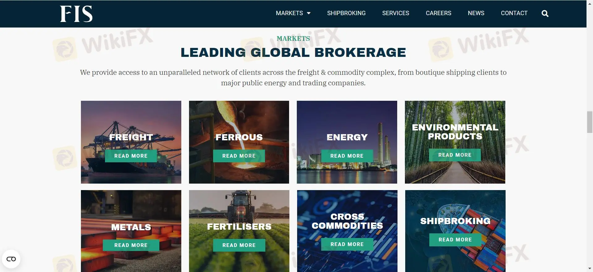 What Can I Trade on Freight Investor Services?