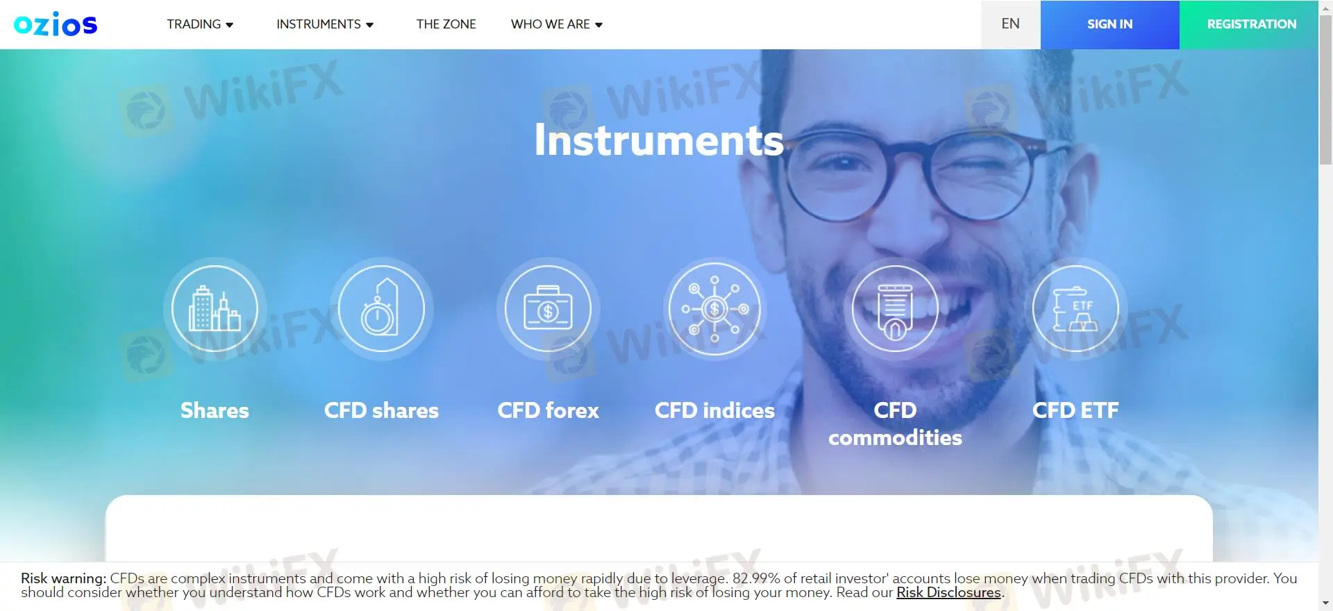 Was kann ich bei Ozios handeln? Was kann ich bei Ozios handeln?