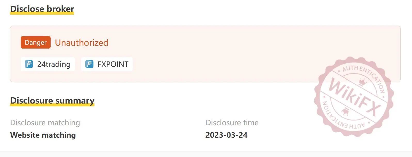 Disclosure 1 Disclosure 1