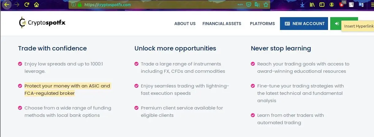 Cryptospotfx