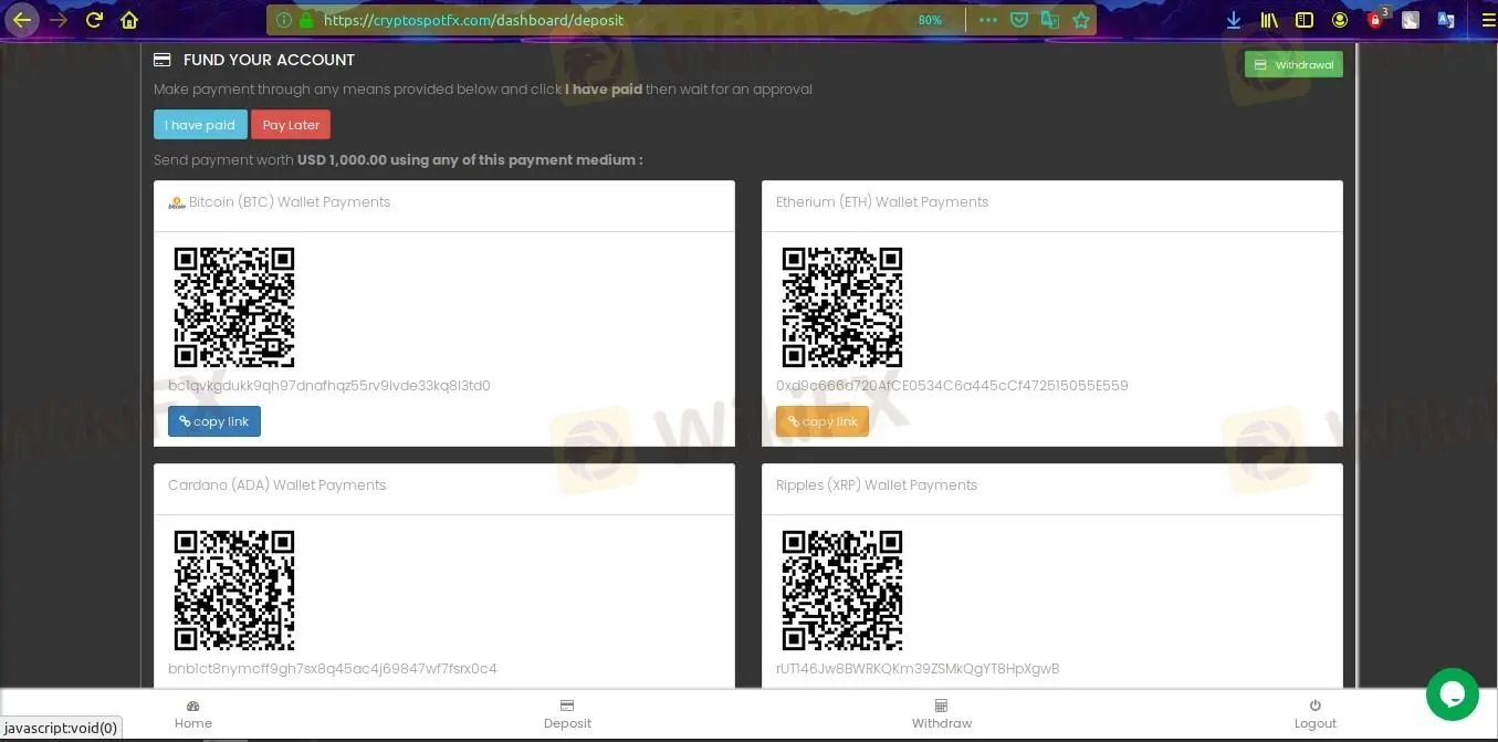 Pagdedeposito at Pagwiwithdraw