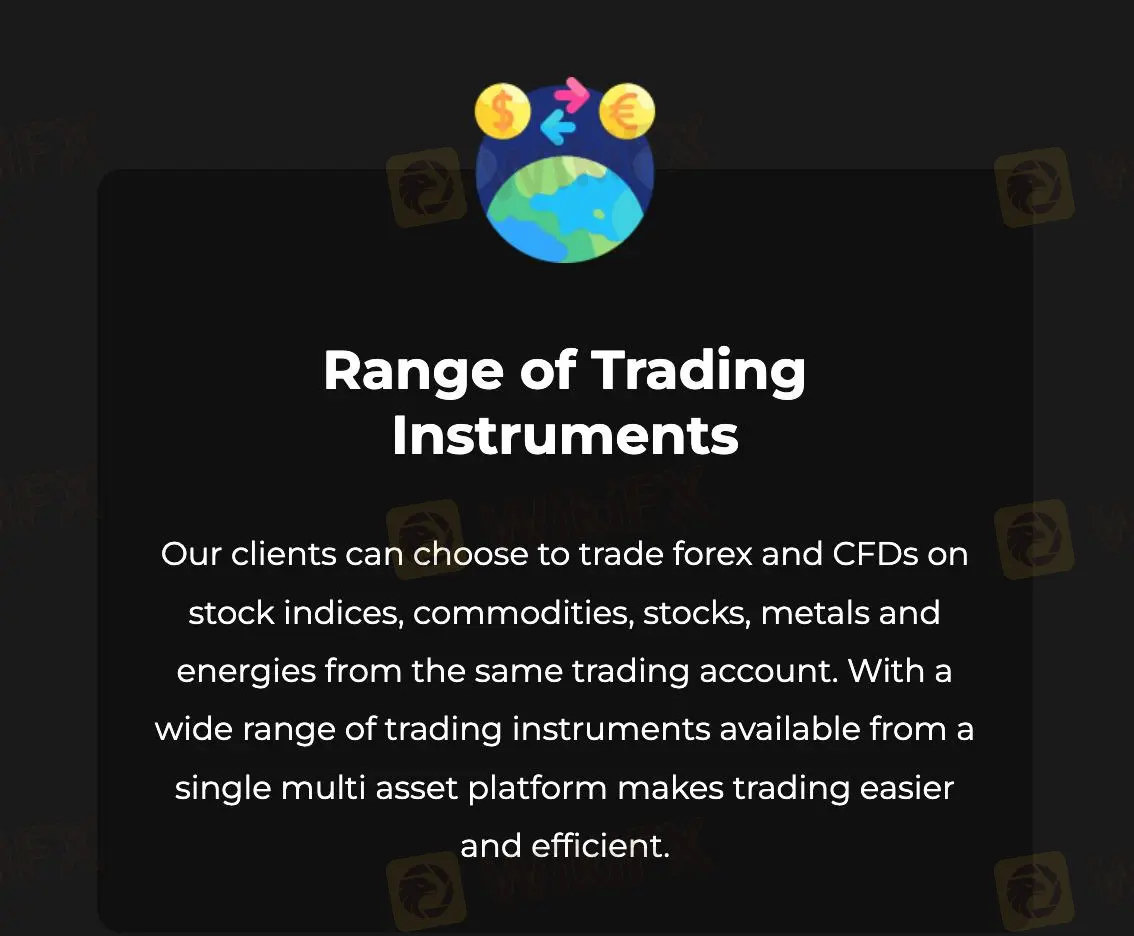 ¿Qué puedo operar en MagnumTrade?