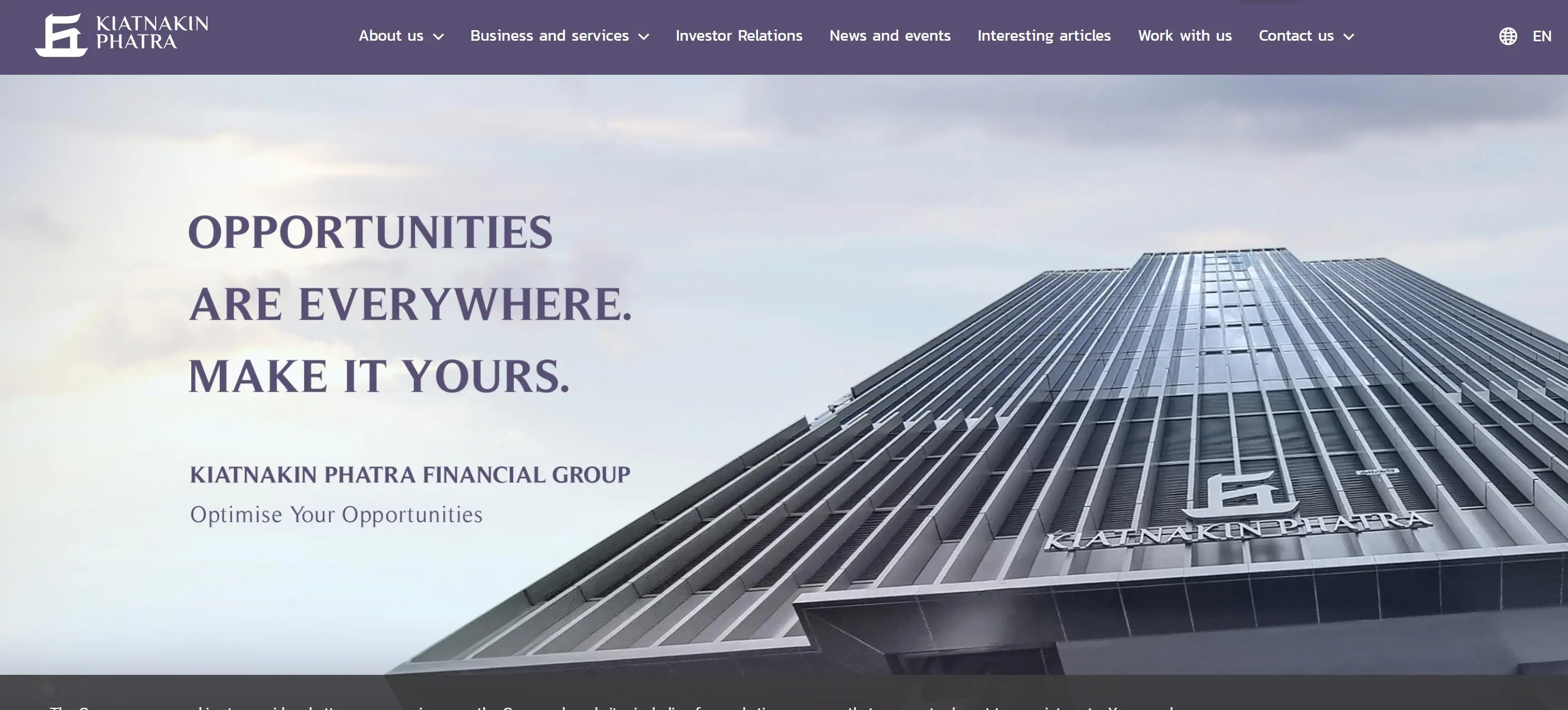 Kiatnakin Phatra Securities Information Kiatnakin Phatra Securities Information