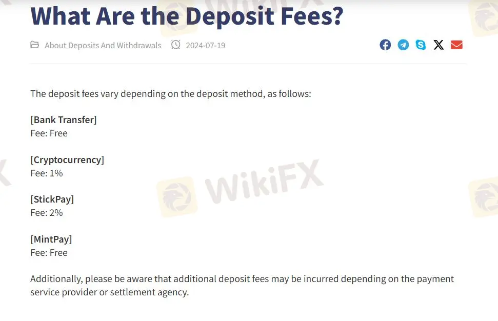 存款选项 存款选项