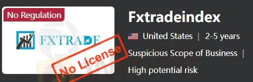 Fxtradeindex 是否合法？