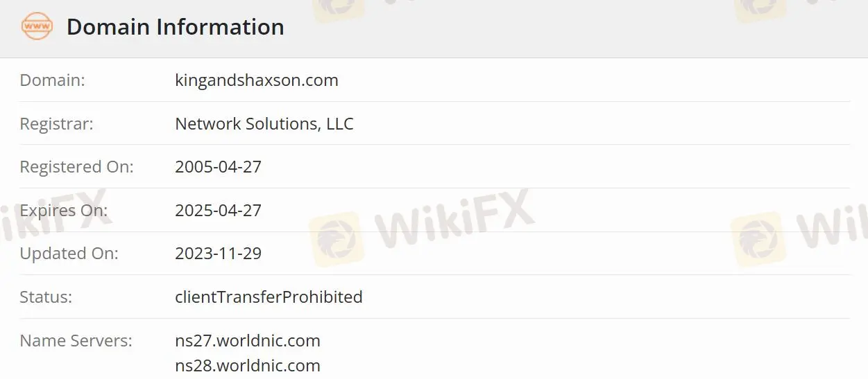ที่ King & Shaxson เป็นที่ถูกต้องหรือไม่?