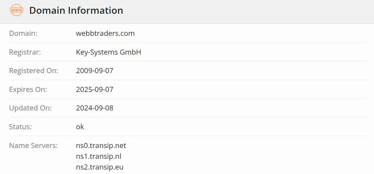 Is WEBB TRADERS Legit? Is WEBB TRADERS Legit?