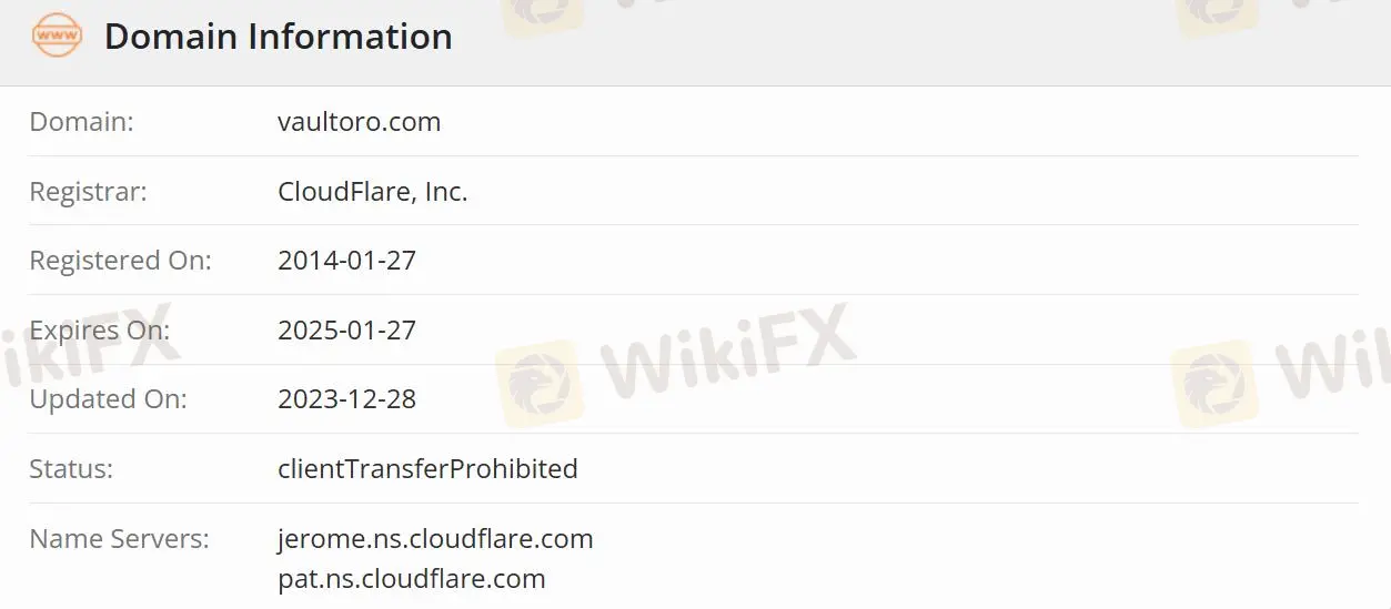 Vaultoro 是否合法？