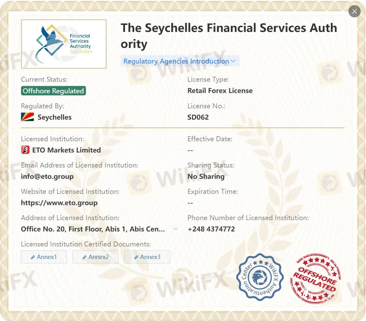 Offshore regulated by FSA