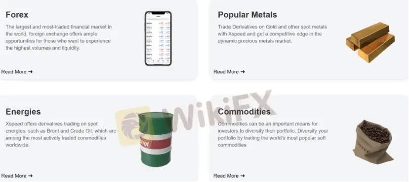What Can I Trade on Xspeed?