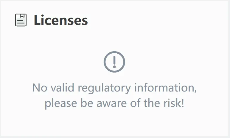 Pas de licence Pas de licence