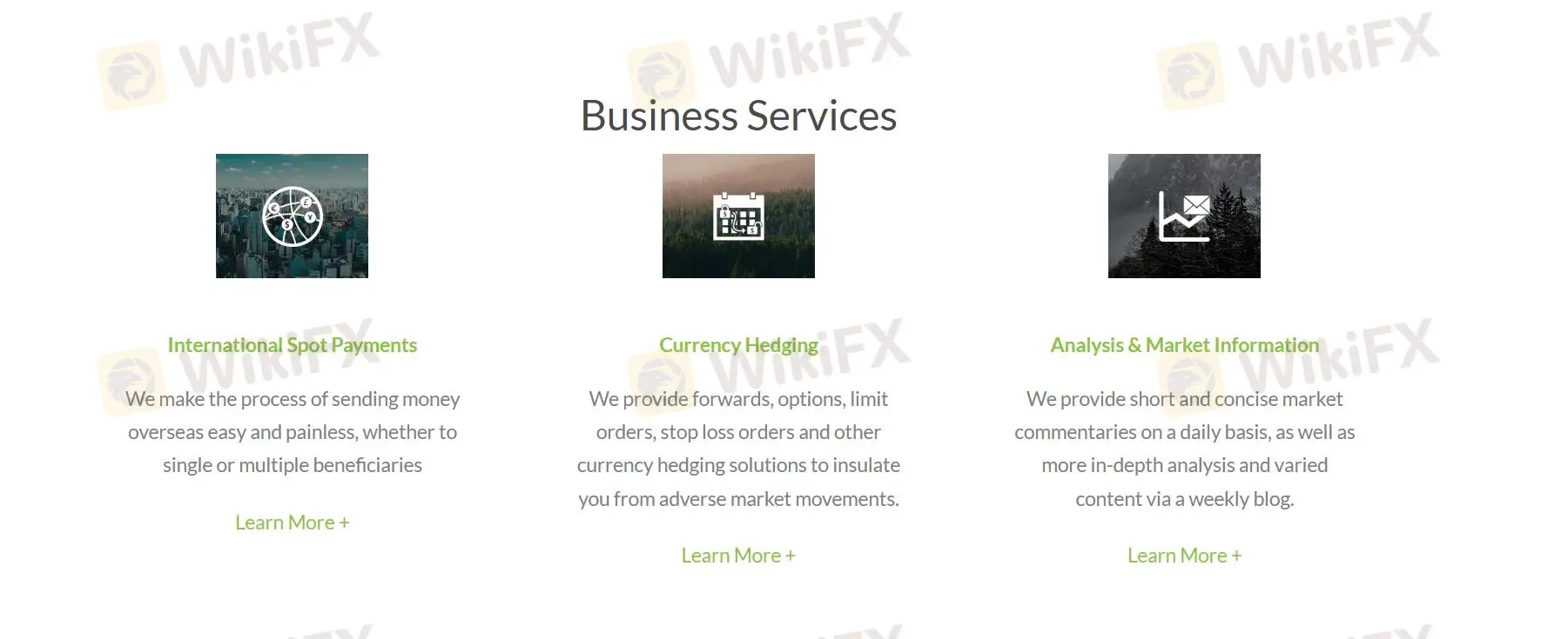 Business services