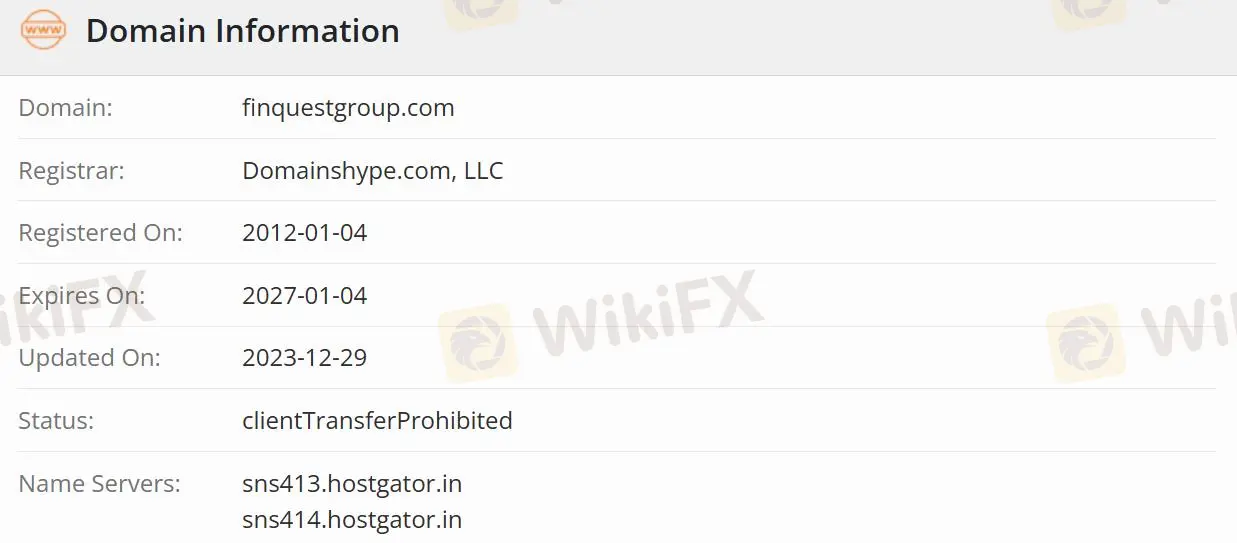 Finquest 是否合法? Finquest 是否合法?