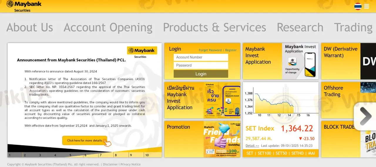 MBKET Information MBKET Information