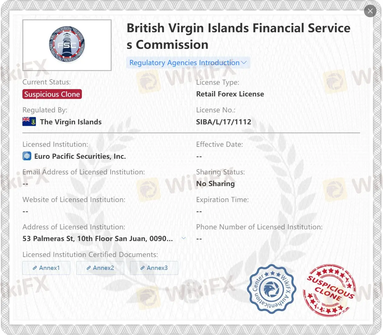 Euro Pacific Bank이 신뢰할 만한가요?