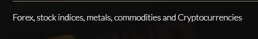 ¿Qué puedo negociar en ALCHEMY PRIME?