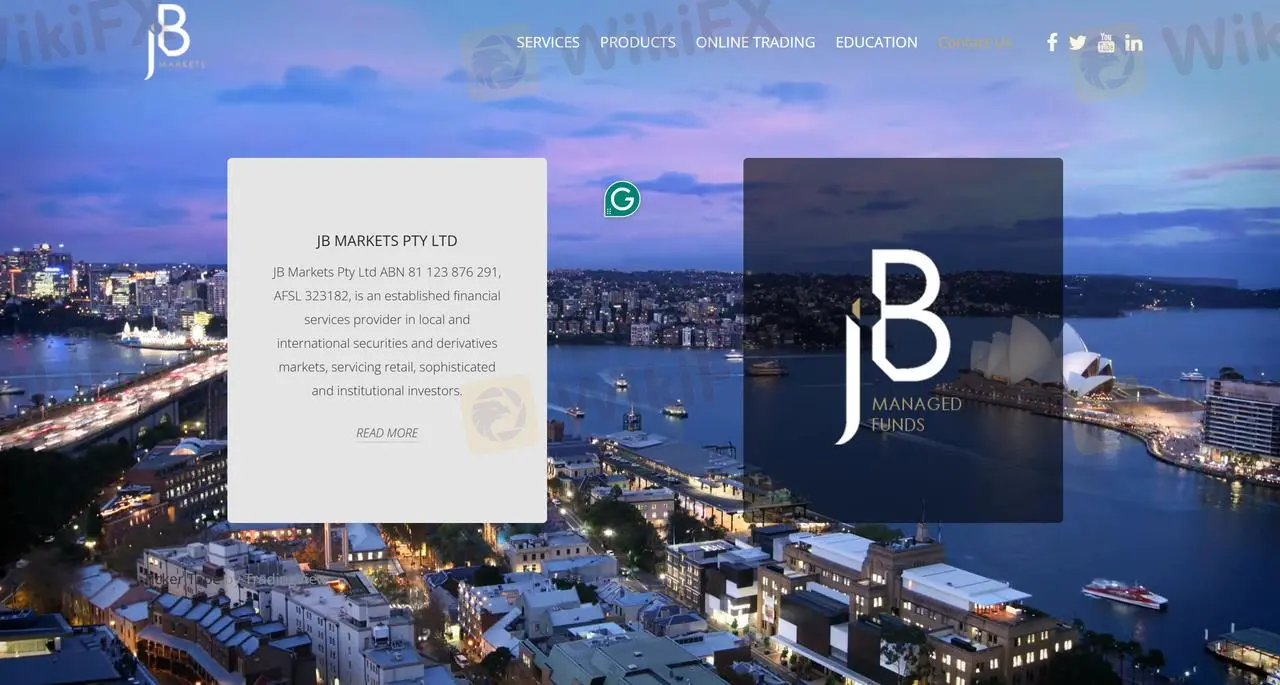 JB Markets Informações