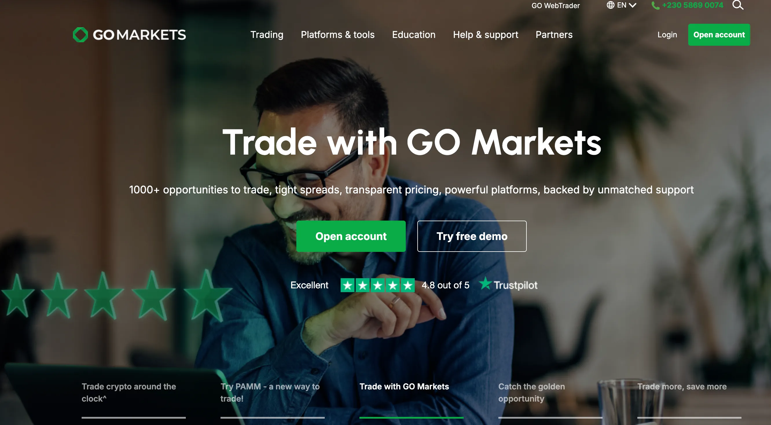 GO Markets 情報