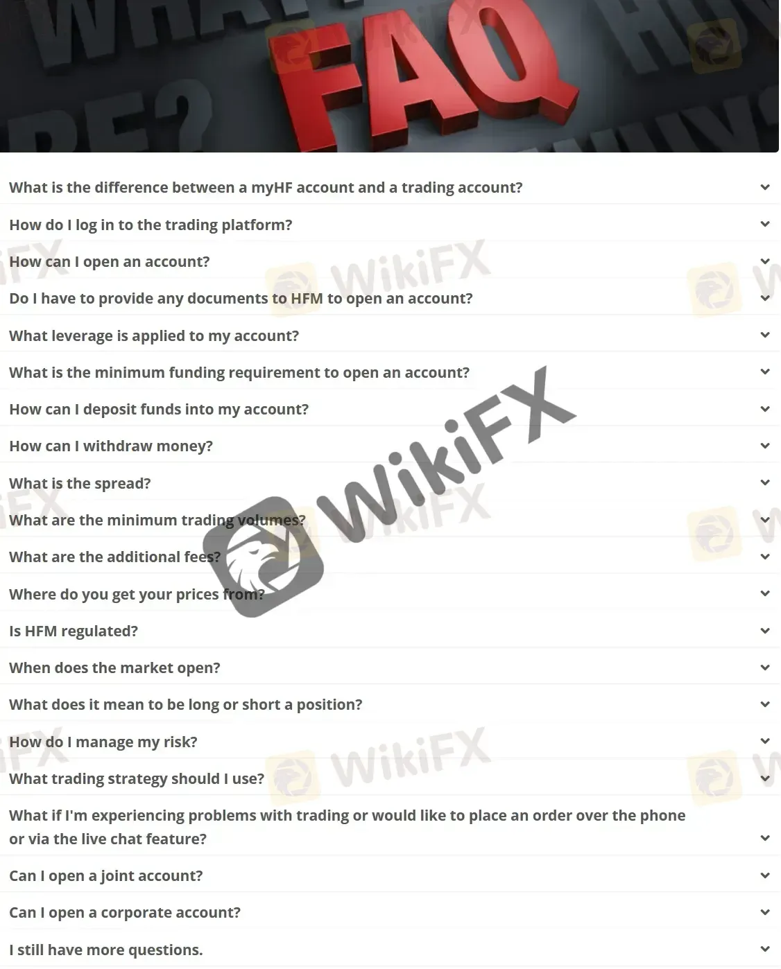 Page FAQ