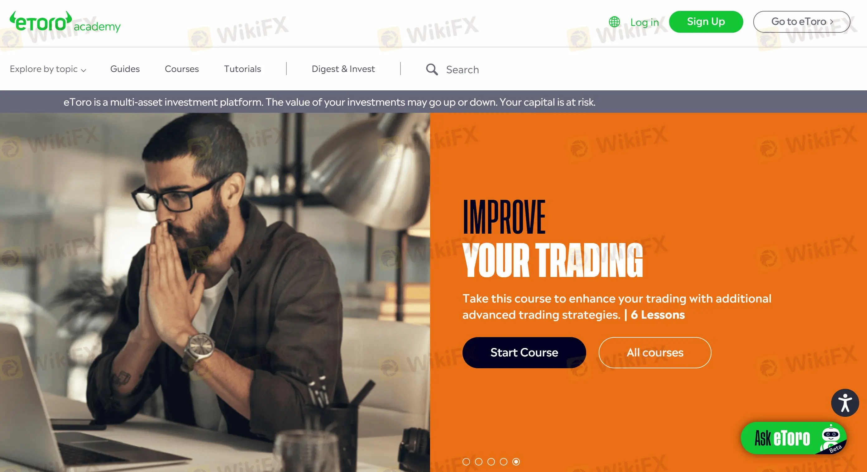 أكاديمية eToro