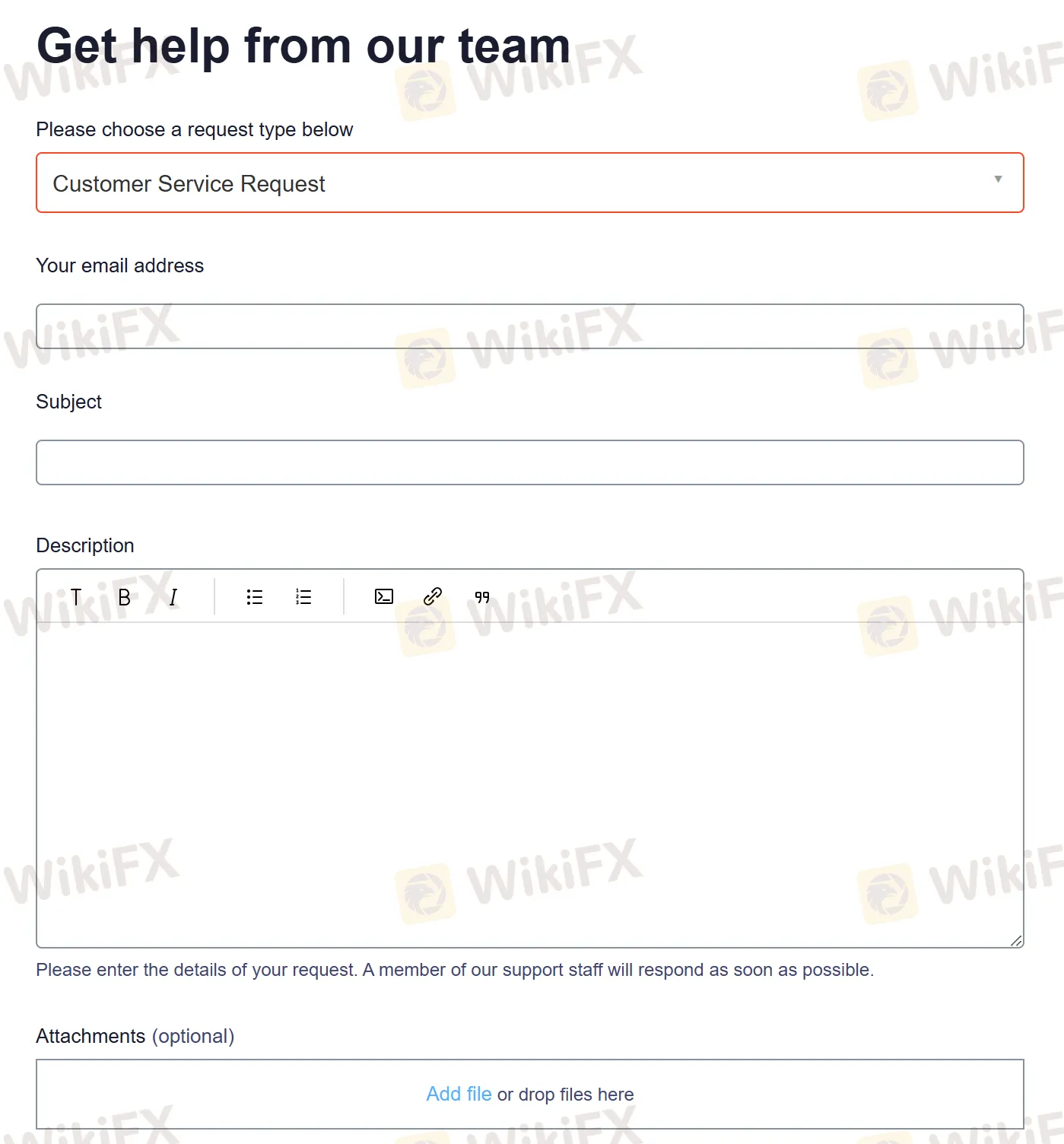 Contact form Contact form