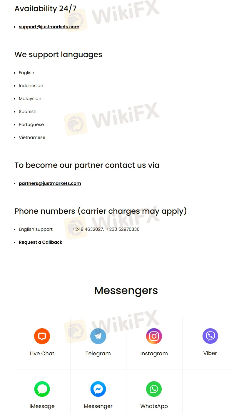 Contact info