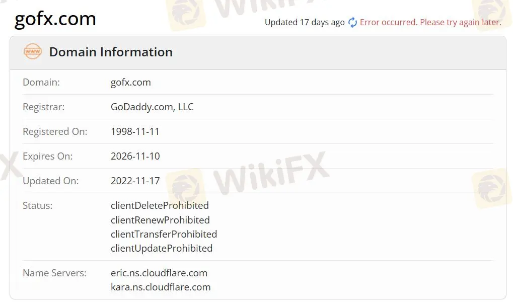 هل GOFX شرعية؟