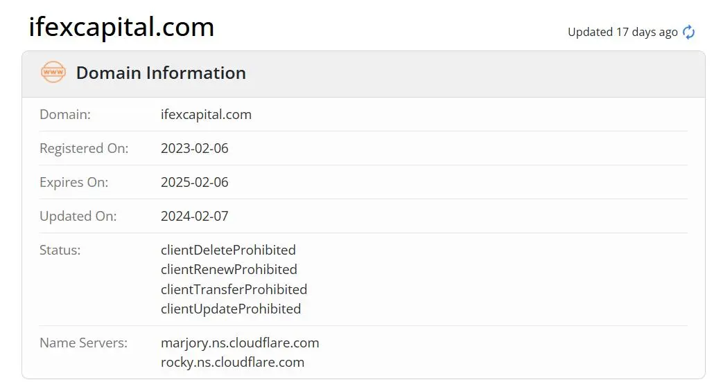 IFEXCAPITALは信頼できますか？