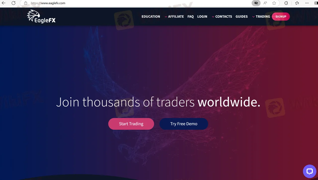 EagleFX's homepage