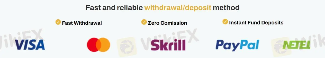 Deposit and Withdrawal