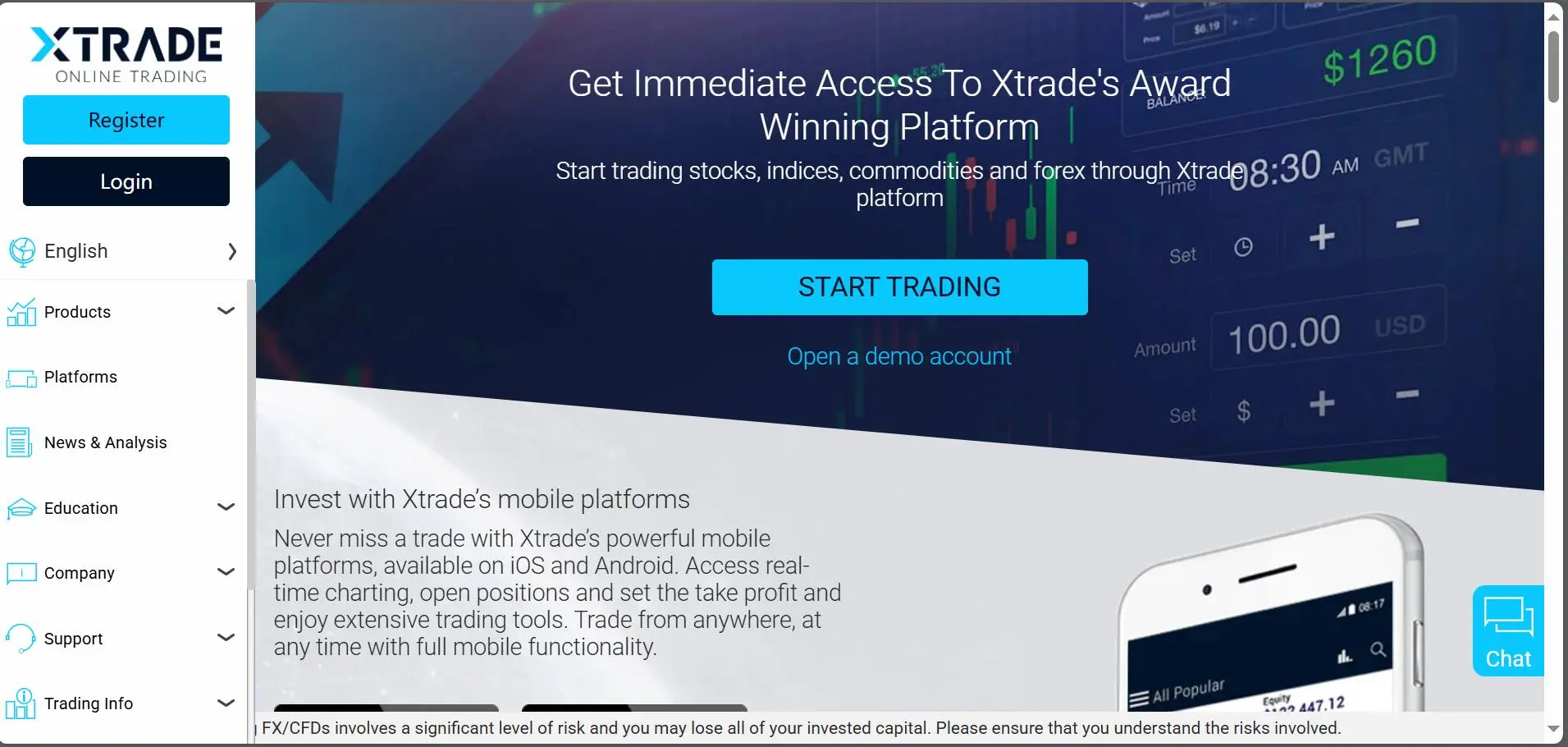 Xtrade Information
