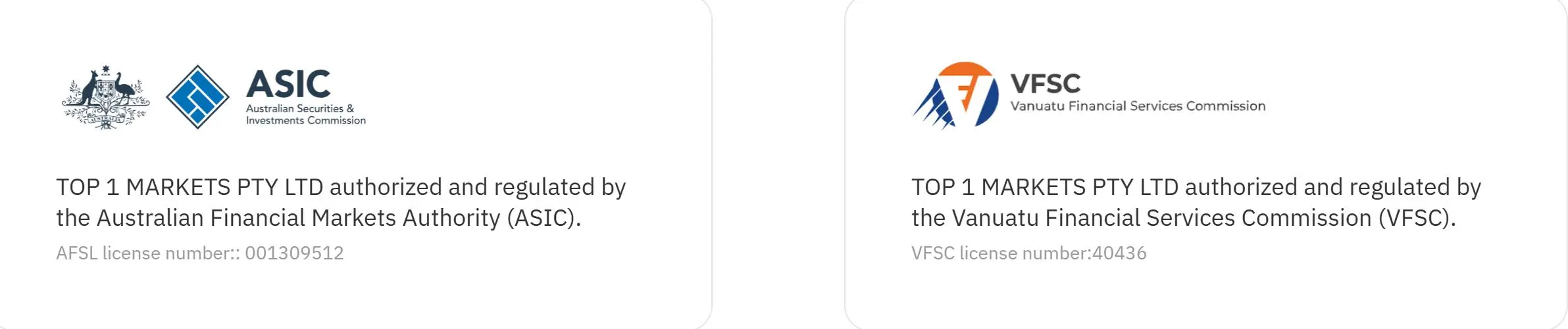 Является ли TOP1 Markets законным? Является ли TOP1 Markets законным?