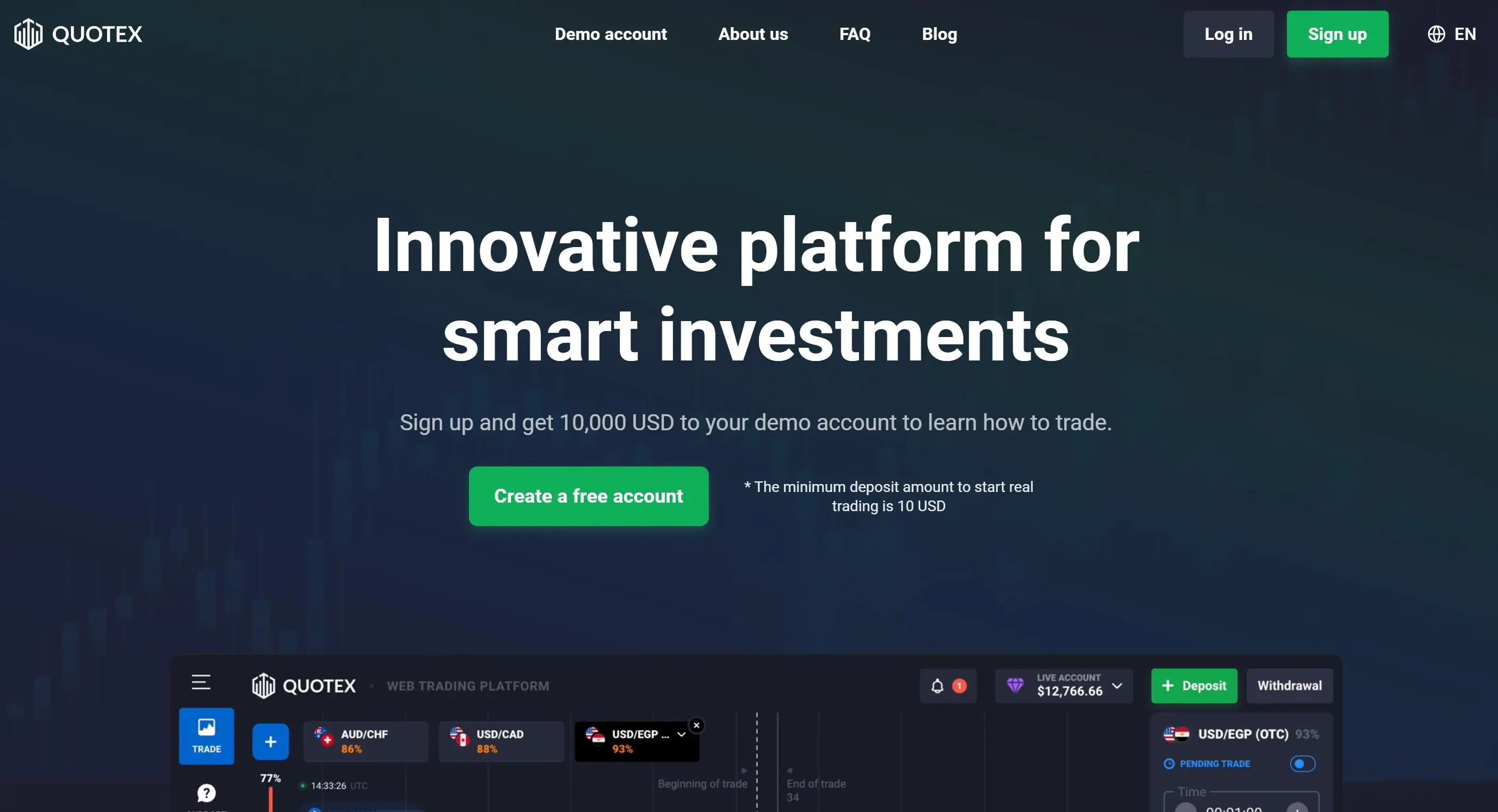 Quotexの情報