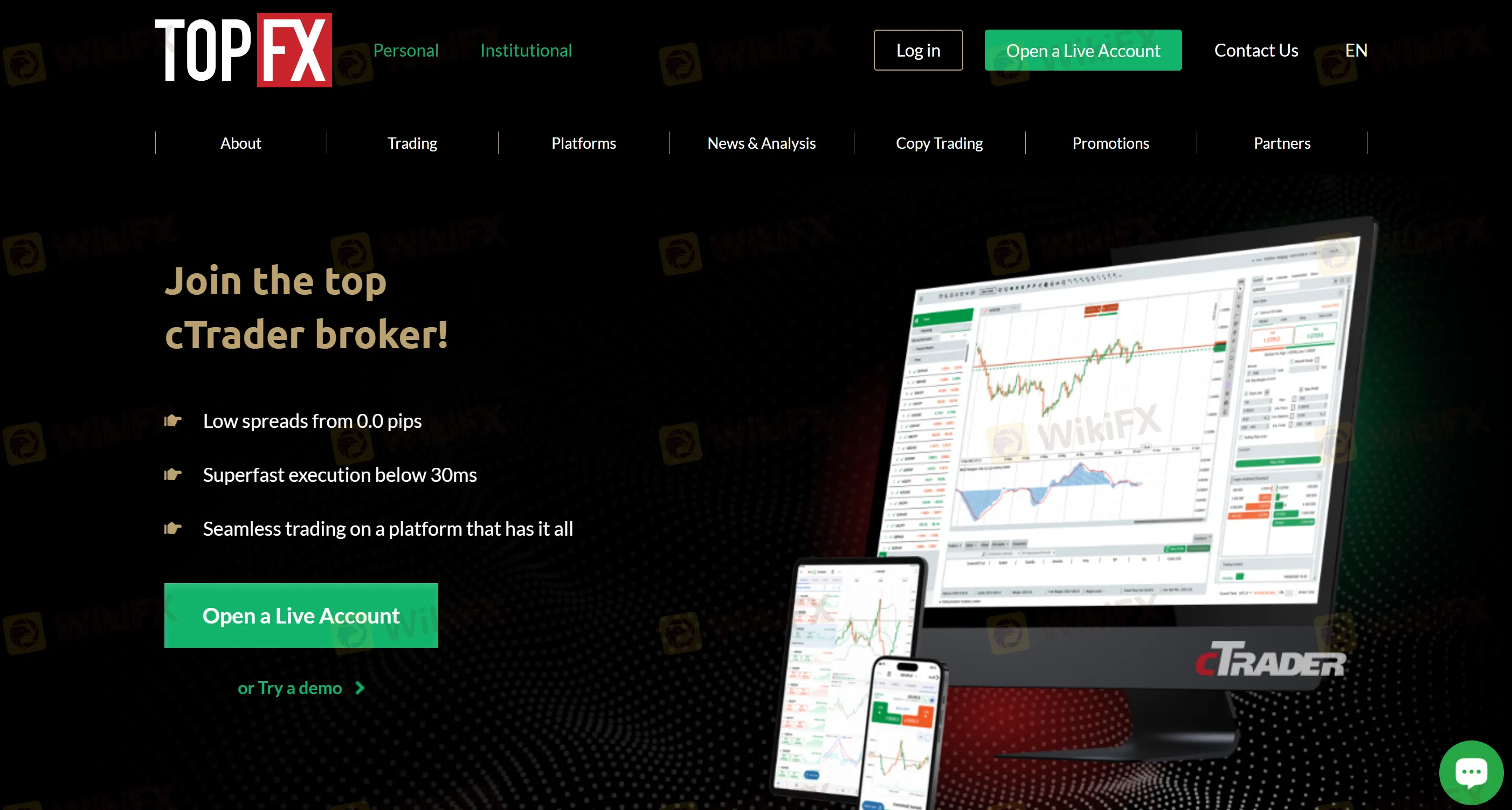 TopFX معلومات