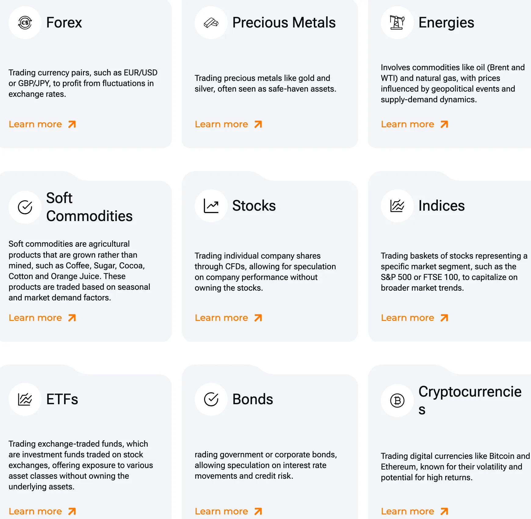 Tradable Assets