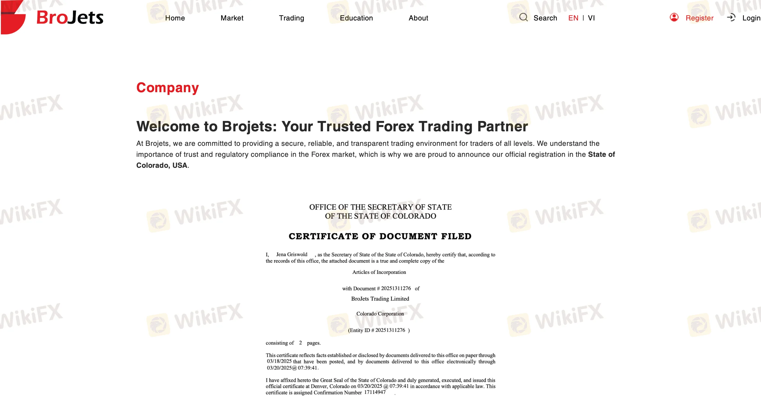 BroJets Information