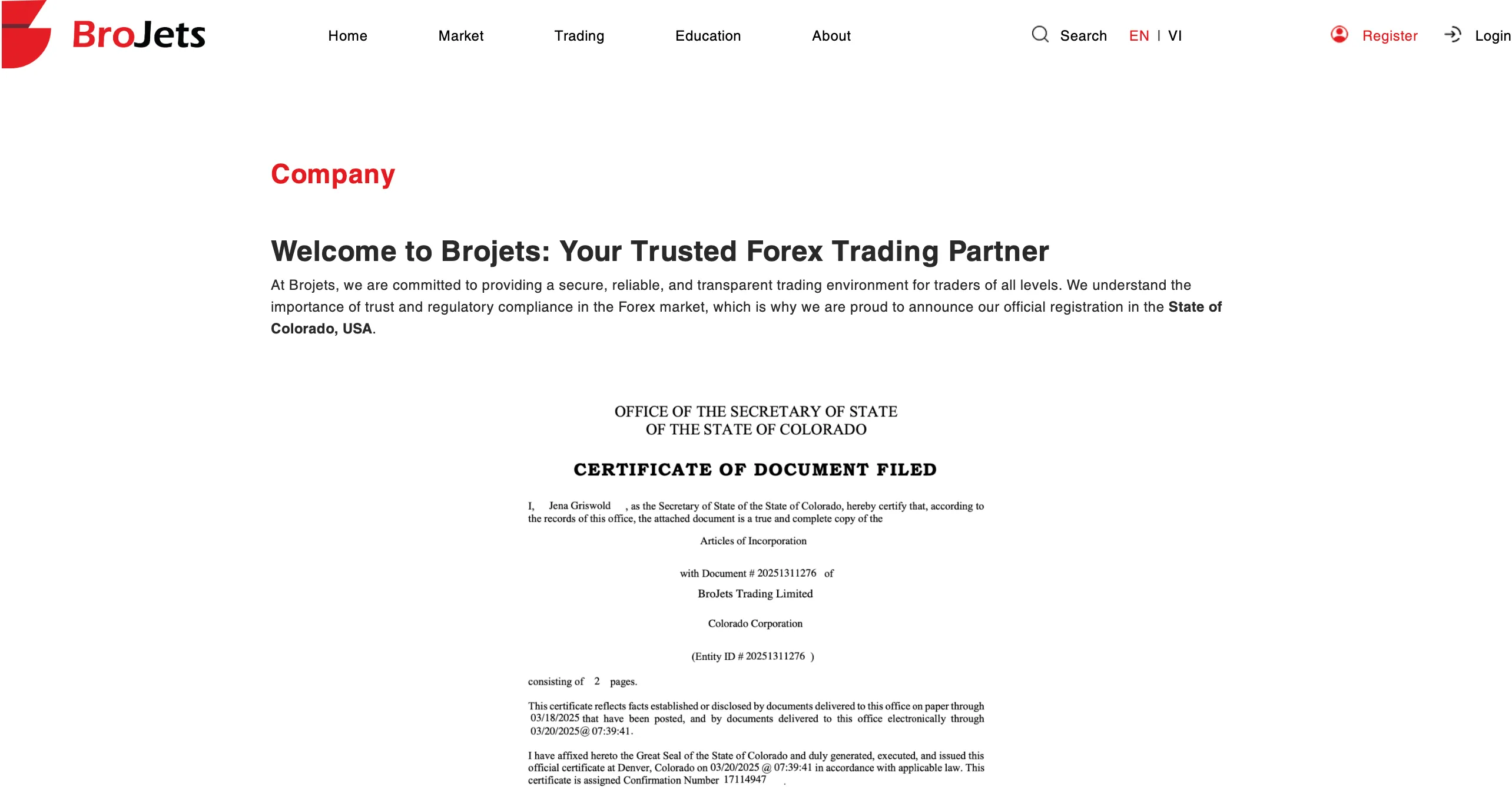 BroJets Information BroJets Information