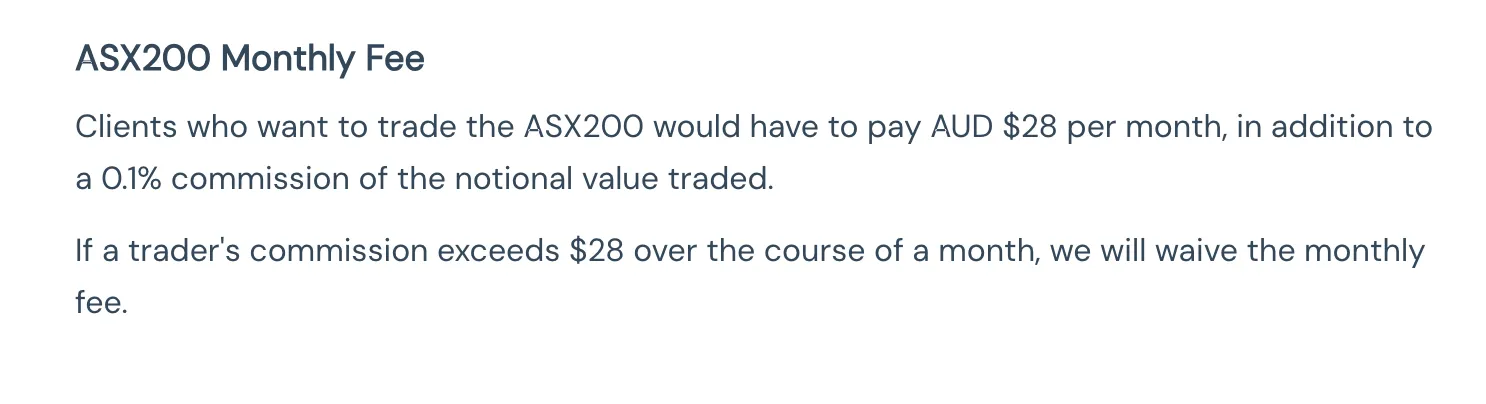 Blueberry Markets Fees