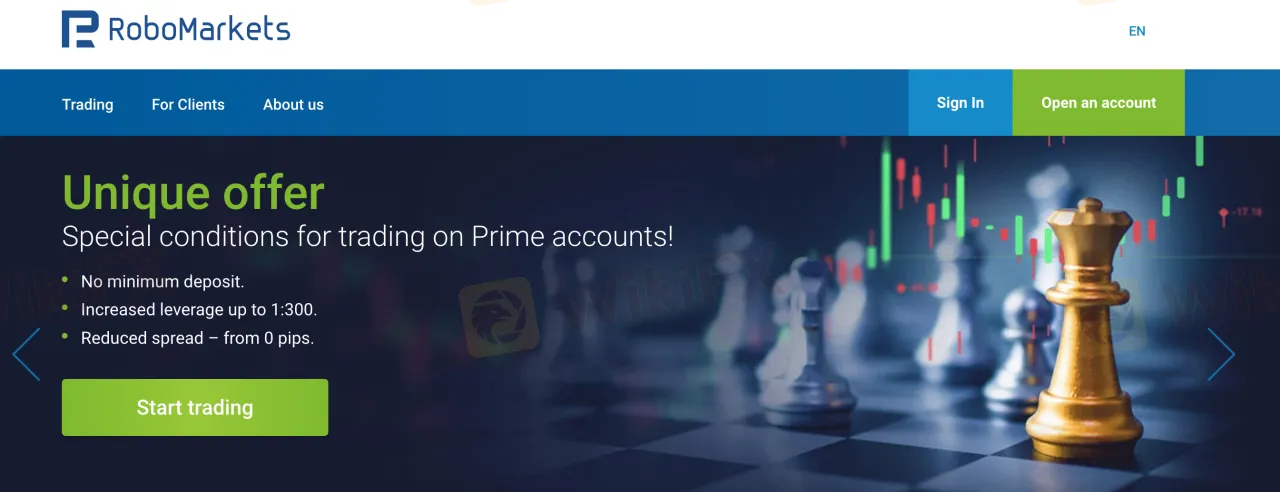 Informações sobre RoboMarkets Informações sobre RoboMarkets