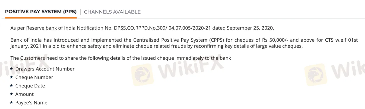 Deposit and Withdrawal