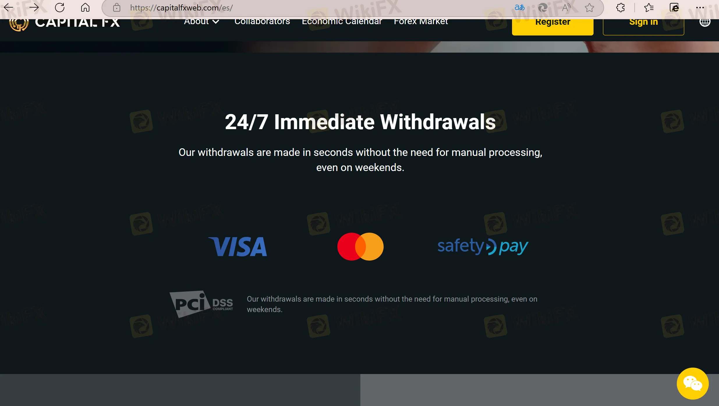 Deposit and Withdrawal