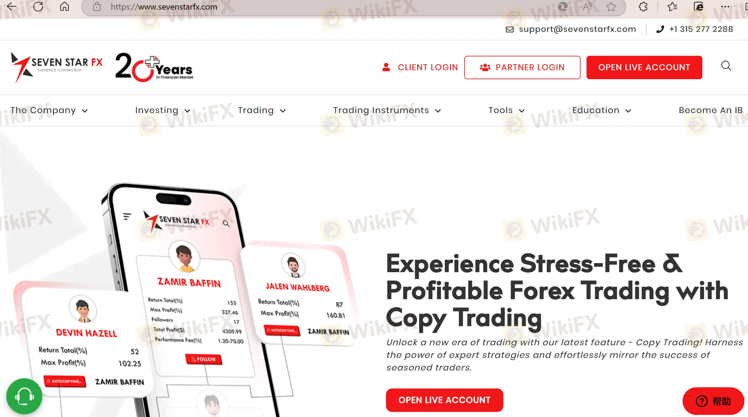 SEVEN STAR FX's homepage