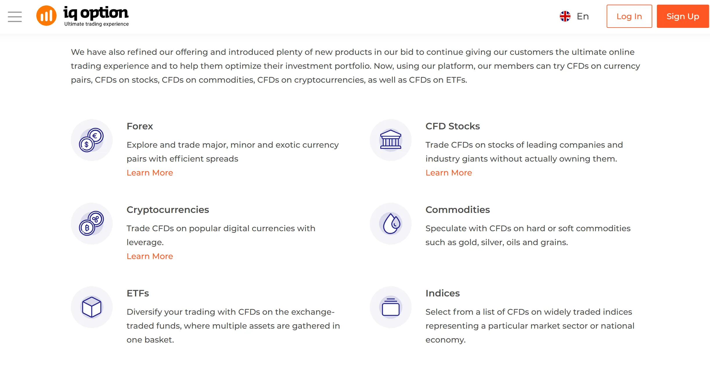Apa yang Bisa Saya Perdagangkan di IQ OPTION? Apa yang Bisa Saya Perdagangkan di IQ OPTION?