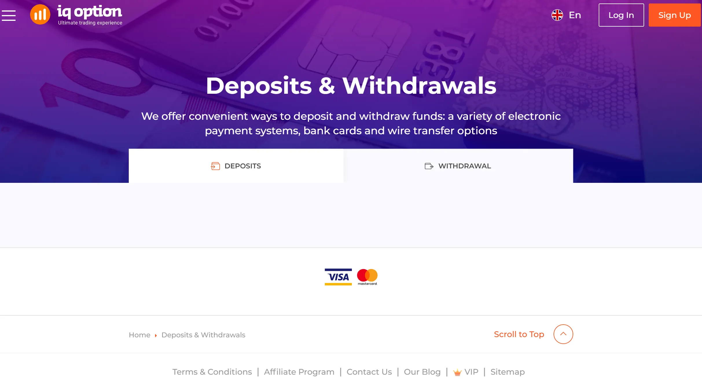 Deposit Deposit