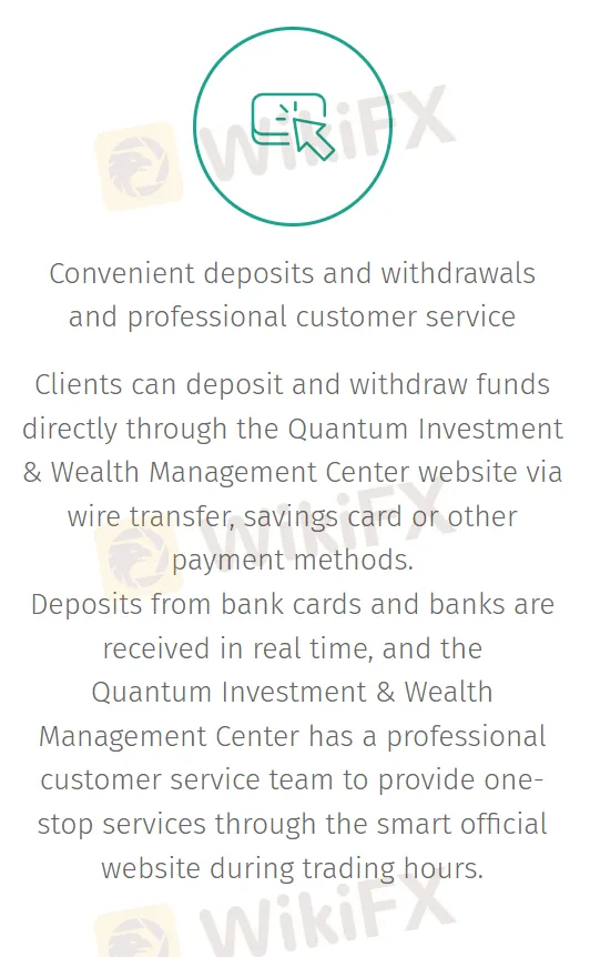 Pagdedeposito at Pagwiwithdraw