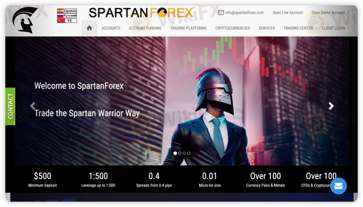 SpartanForex Information
