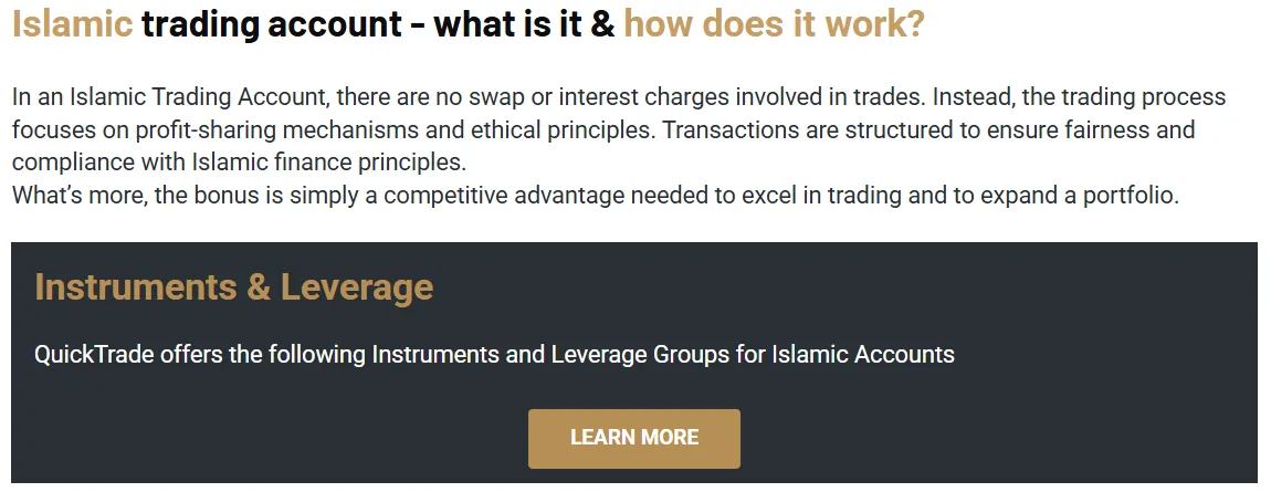 Islamic Trading account Islamic Trading account