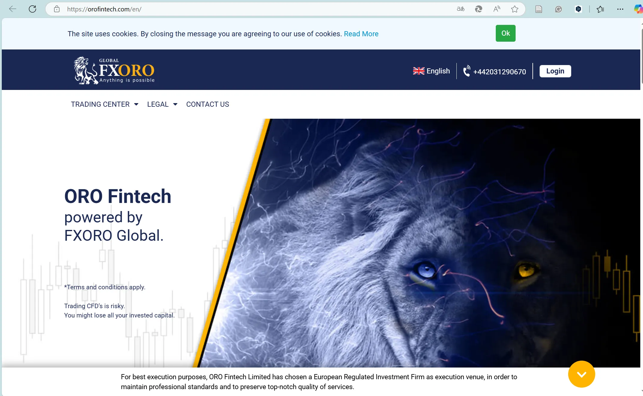 FXORO's homepage FXORO's homepage