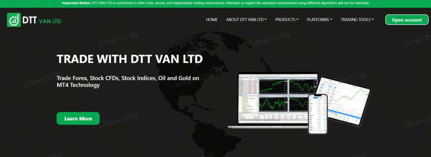 DTT VAN LTD DTT VAN LTD