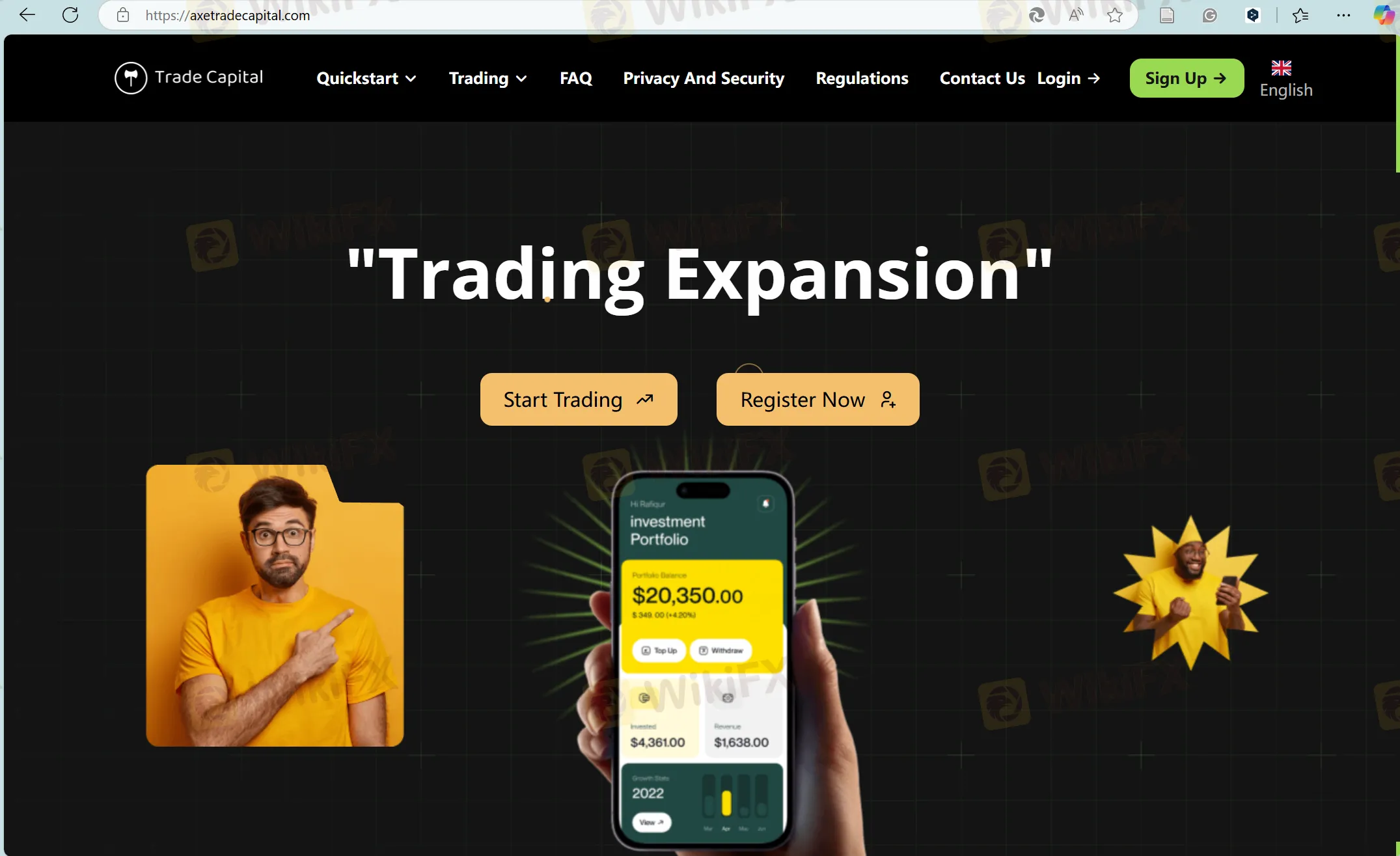 Axe Trade Capital's 主页